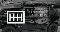 Desktop Screenshot of hhheritage.com